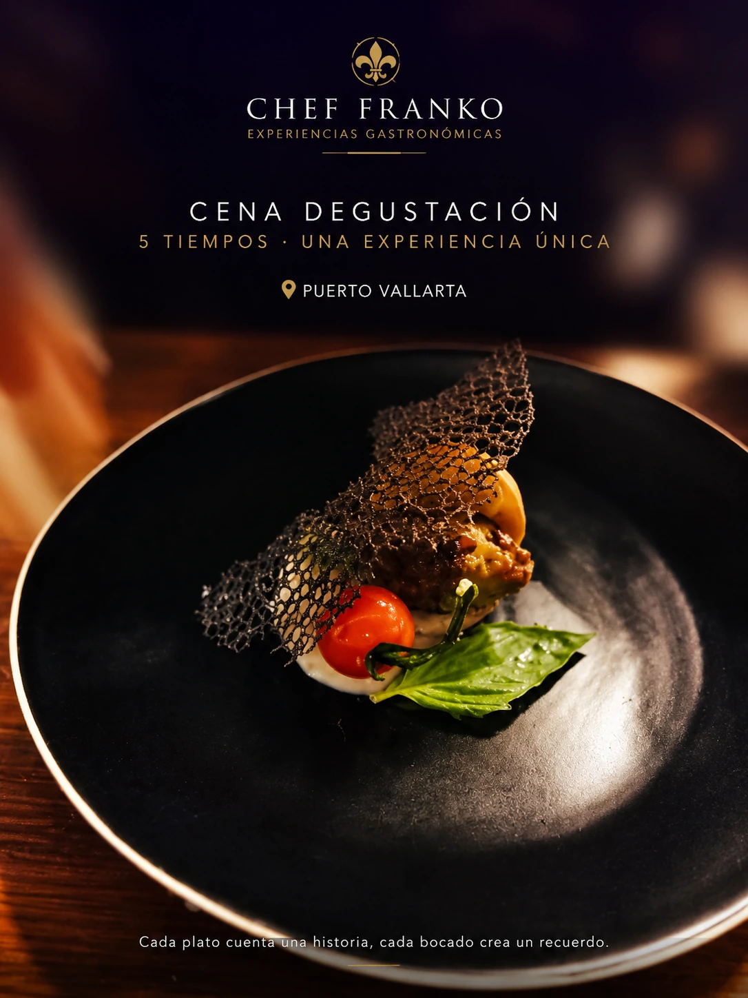 Five-course private tasting dinner in Puerto Vallarta