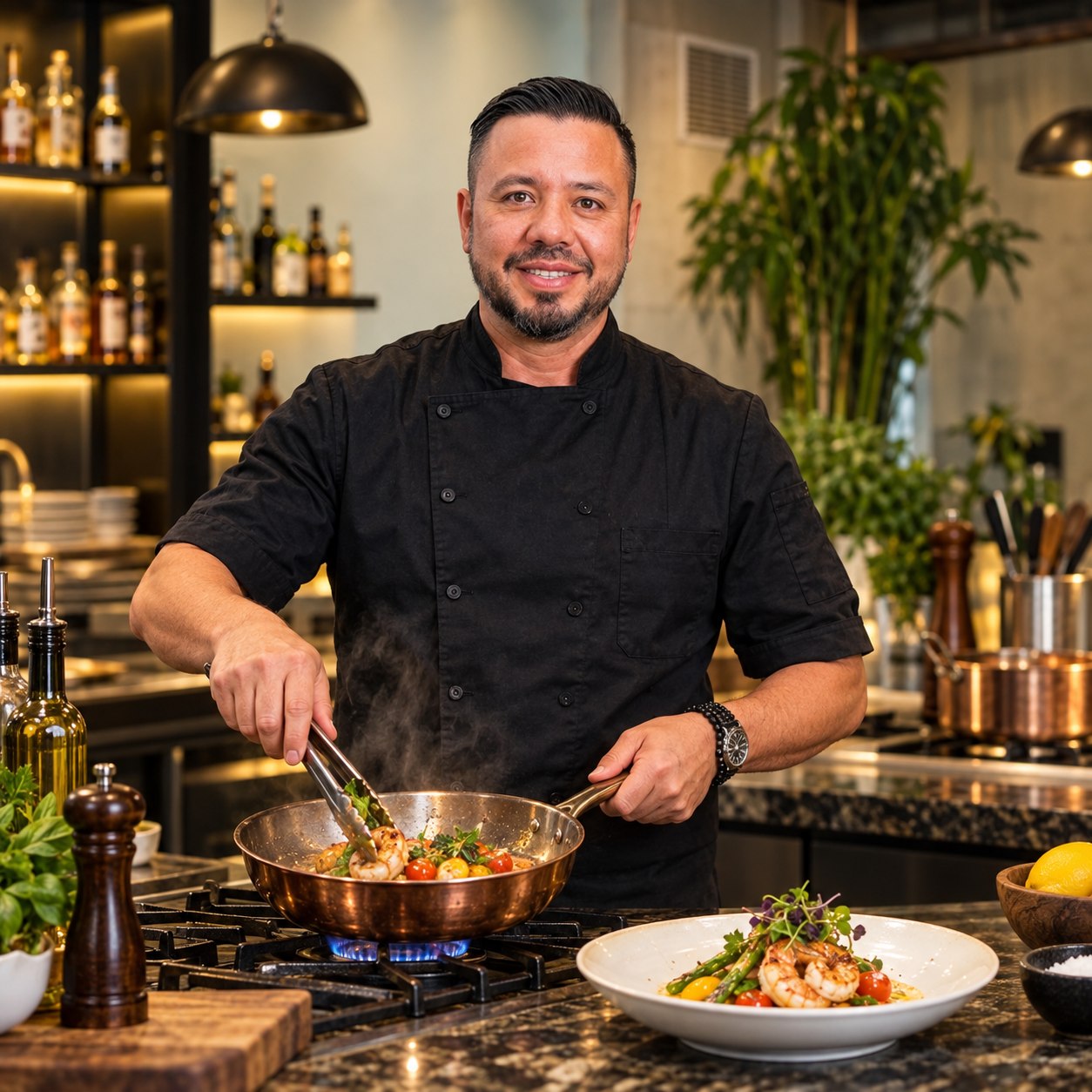 Portrait of Chef Franko Salgado